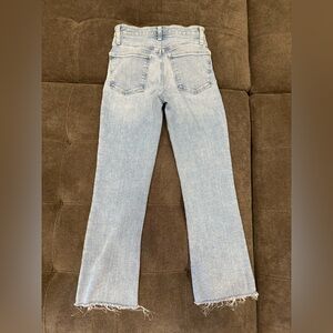 MADEWELL mid rise kickout jeans